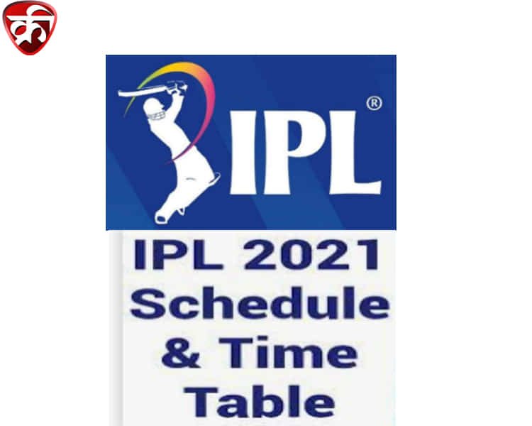 IPL 2021 schedule, live, date, table, match list